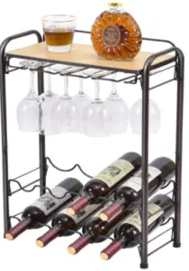 TOOLF freestanding bottle wine rack 