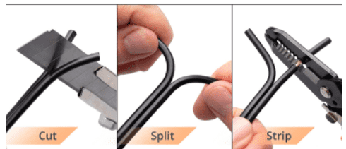 What gauge wire is used for low voltage LED lighting