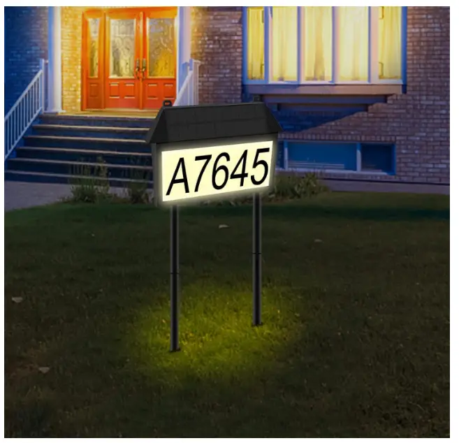 Address Signs for Yard