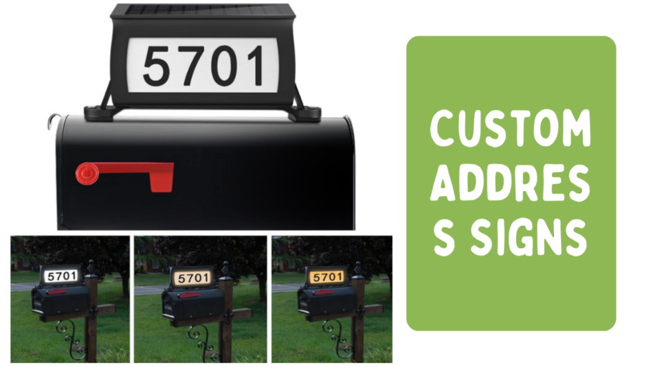 Custom Address Signs