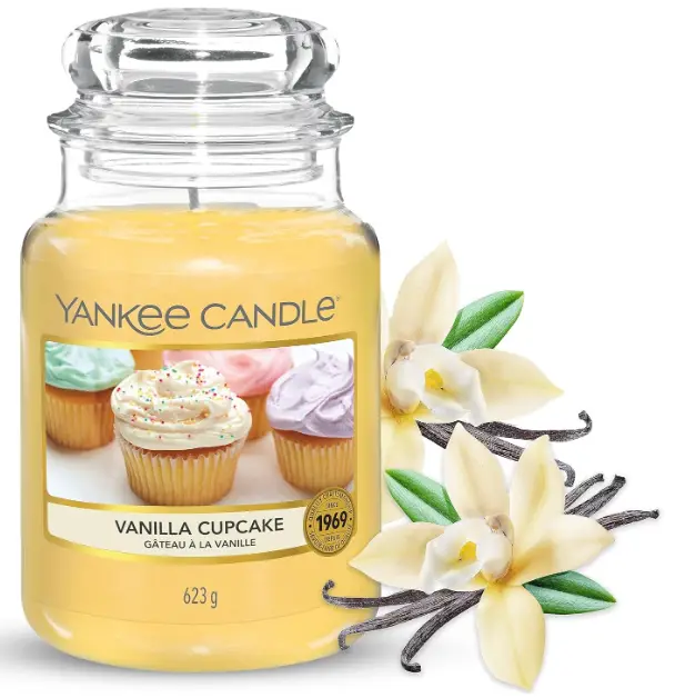 Yankee Candle jar Large Vanilla Cupcake