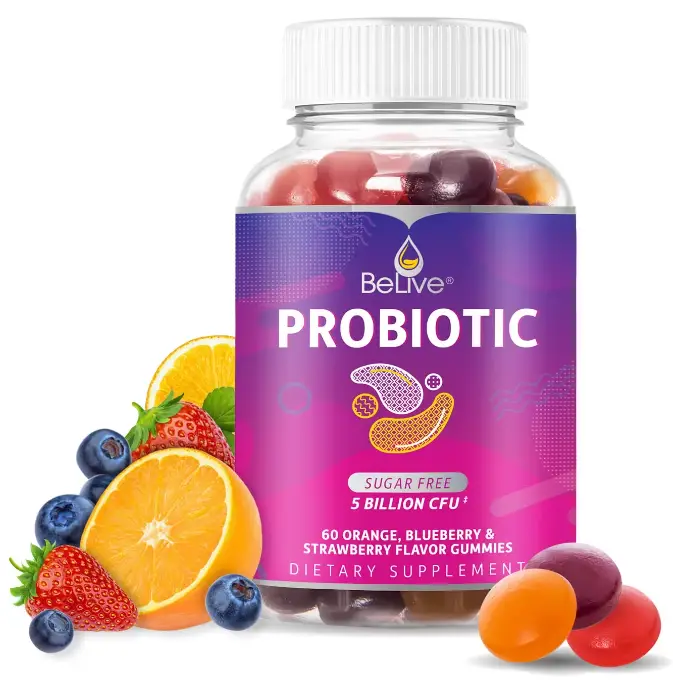 Gummies with Prebiotics and Probiotics