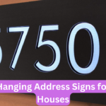 Hanging Address Signs for Houses