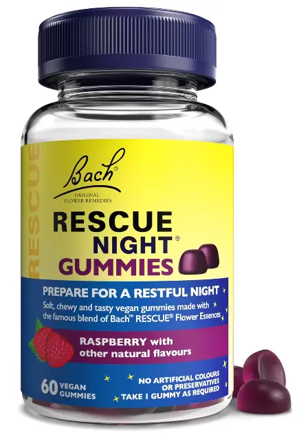 Rescue Remedy Gummies, For A Serene Sleep, with Raspberry Flavour