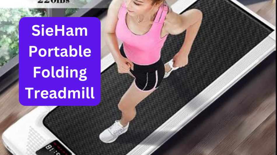 SieHam Portable Folding Treadmill