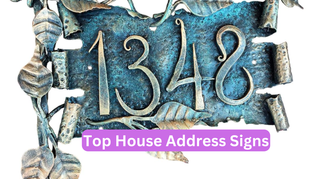 Top House Address Signs