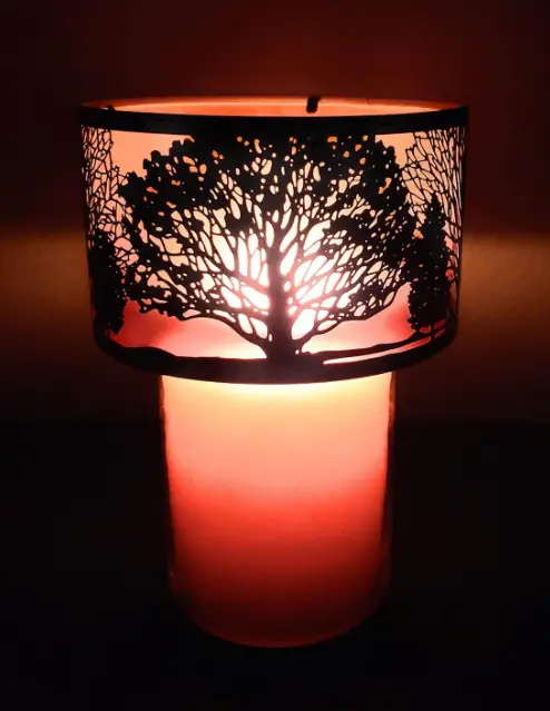 Yankee Candle Ombre Trees Jar Candle Shade