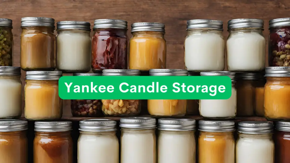 Yankee Candle Storage